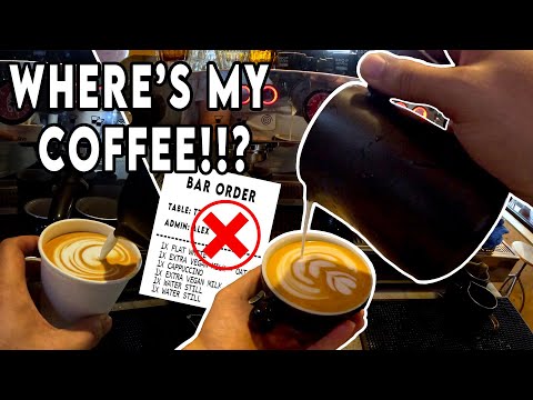 POV: 77 MINUTES OF SOLO BARISTA WORKING AT A VERY BUSY CAFE | DAY IN THE LIFE OF A BARISTA | VLOG
