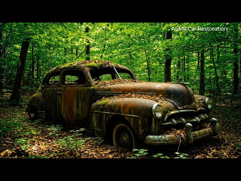 ASMR Car Restoration | 1940 Packard Super Eight Full Rebuild