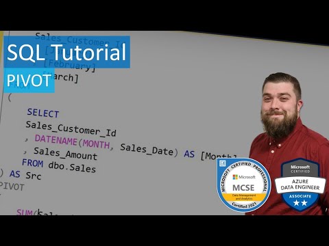 SQL Tutorial - PIVOT
