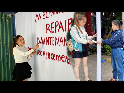 What will the girl's journey of renovating the repair shop be like?