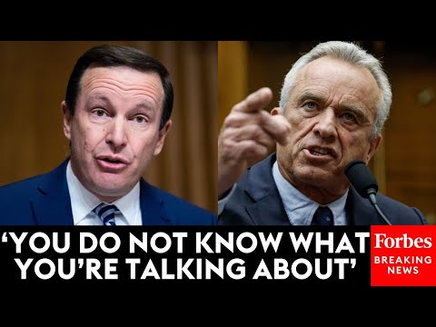 JUST IN: Chris Murphy, Sec. RFK Jr. Go Toe-To-Toe In Fiery Exchange: 'Let Me Finish My Question'