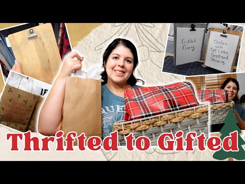 Thrifted to Gifted | Turning Thrift Store Finds Into Meaningful Holiday Gifts
