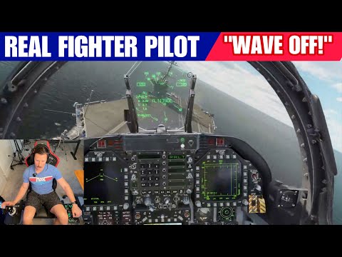Air Force Fighter Pilot Attempts F-18 Aircraft Carrier Landings | DCS