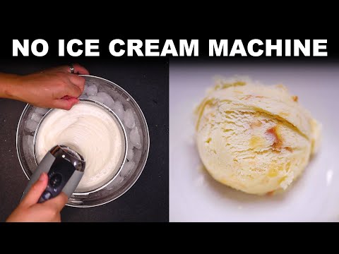 Ice cream made with two bowls — no machine needed