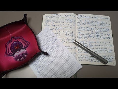 Journaling In Solo RPGing - Why and How I Do It - Solospelunking Table Talk