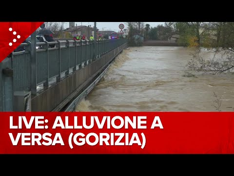 LIVE Alluvione a Versa (Gorizia), esonda il fiume Judrio: diretta video