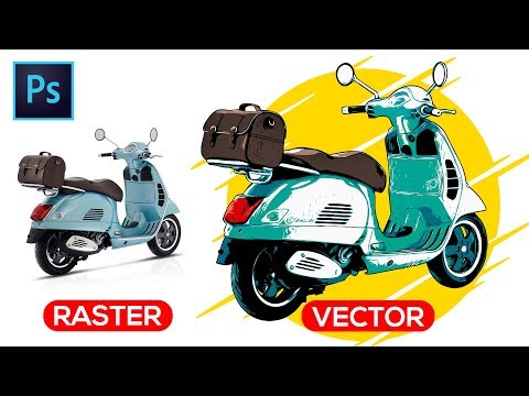 How to Vectorize an Image (Photo to Vector) - Photoshop Tutorial