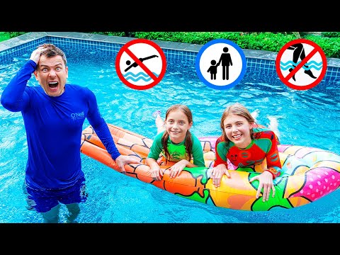 Lær at være sikker i poolen! 🏊‍♀️🌟