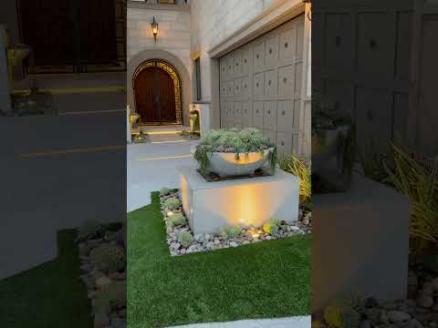 Three things your front yard needs! 🤔 #frontyard #frontyarddesign #luxuryhome #outdoordesign