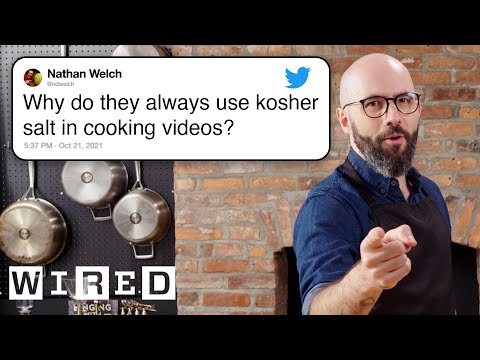 Babish Answers Cooking Questions From Twitter | Tech Support | WIRED