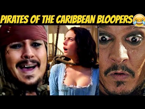 Pirates of the Caribbean 5 Bloopers Ft. Johnny Depp - All Movies Included