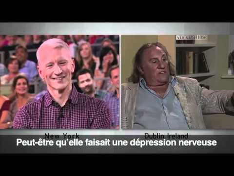 Affaire Depardieu - les explications hilarantes de l'acteur sur CNN (VO-ST)