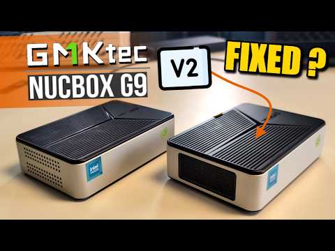 GMKTec G9 NAS V.2 + Upgraded Cooling - HAVE THEY FIXED IT?