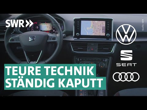 Probleme bei Seat, Skoda, Audi, VW: Wenn die Elektronik spinnt I Marktcheck SWR