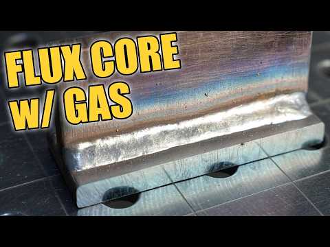 Flux Core Welding w/ Gas? Dual Shield FCAW Basics