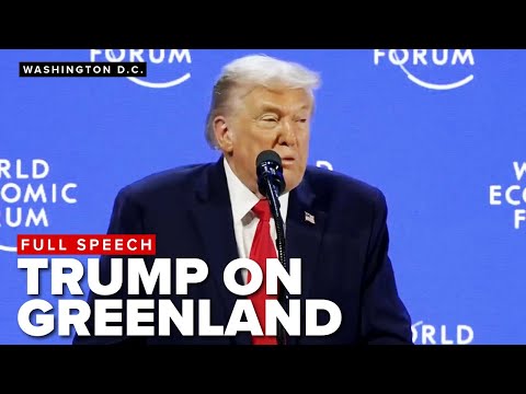 FULL PRESSER: Trump addresses desire to purchase Greenland for U.S. military purposes at WEF