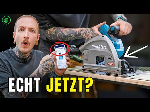 Actually, I just wanted to test this MAKITA plunge-cut saw 👉 then I read THIS! 😲 | Jonas Winkler