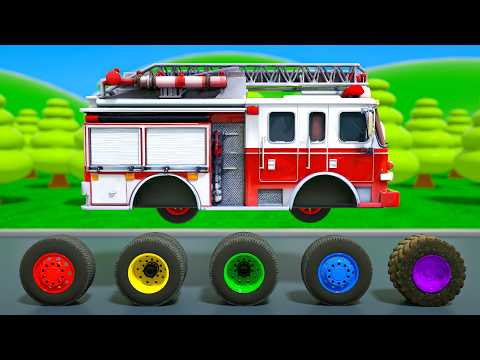 Baby Shark Song (new version) - Find the right wheel! - Baby Nursery Rhymes & Kids Songs