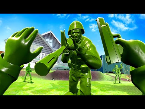 Fighting as a TOY Solider - Plastic Battlegrounds VR