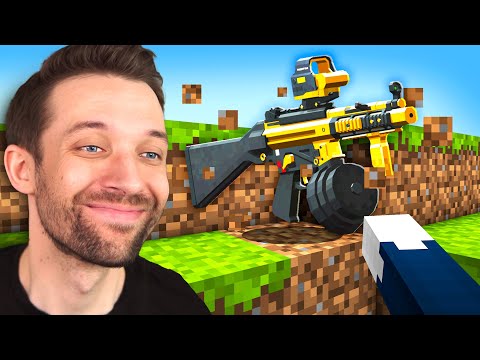 MINECRAFT, aber JEDER BLOCK ist eine WAFFE