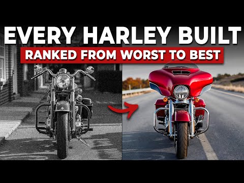 Ranking EVERY Harley Davidson Motorcycle EVER MADE
