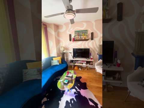 This 1100 sq ft Philly home is maximalist, organized chaos #housetour