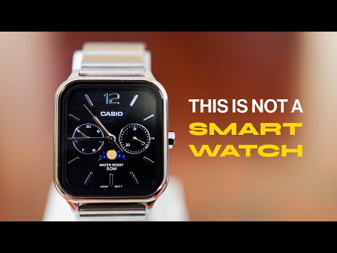 Casio MTP-M305 (Moon Phase) Watch Review: Apple Watch Homage?