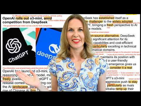 ChatGPT vs DeepSeek: Learn Advanced English with a News Article