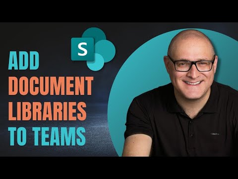 2 ways to connect Document Libraries in Teams