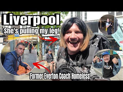LIVERPOOL - The Day Takes A Mad Turn! Julieta The Scouse Trans Twerks His Booty! Tuebrook & Old Swan