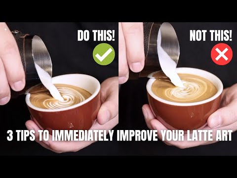 3 Tips to Improve Latte Art