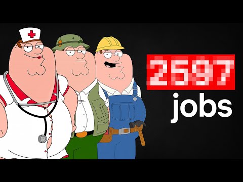 How Many Jobs Has Peter Griffin Had?