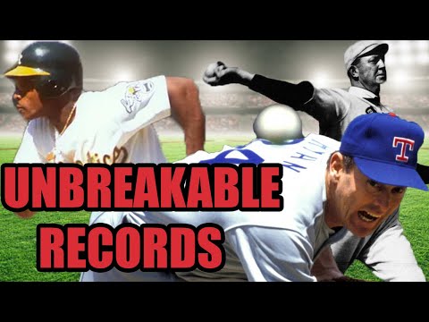The Most Unbreakable Career Baseball Records