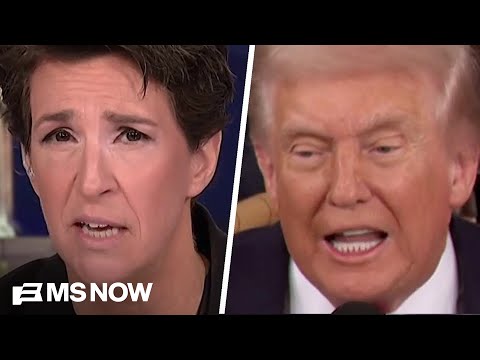"Wound-up and weird": Maddow's INSTANT REACTION to Trump's State of the Union