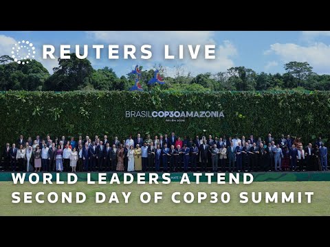 LIVE: World leaders attend second day of COP30 summit