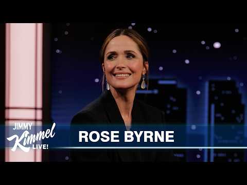 Rose Byrne on Oscar Nomination & Working with Conan O'Brien, A$AP Rocky & a Terrifying Hamster
