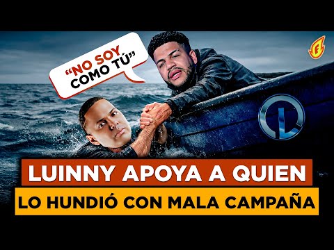 LUINNY CORPORAN DÁNDOLE APOYO A ALOFOKE QUIEN LE CREÓ MALA CAMPAÑA 