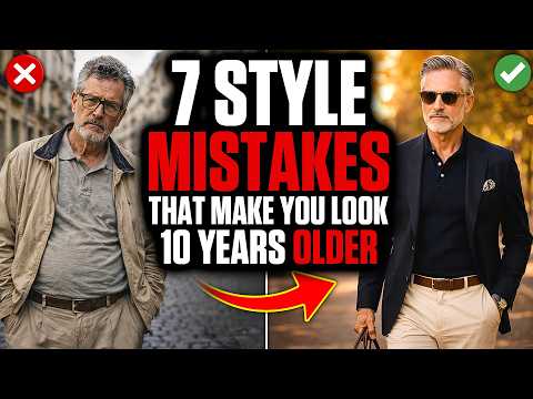 7 STYLE MISTAKES That Make You Look 10 Years Older After 50