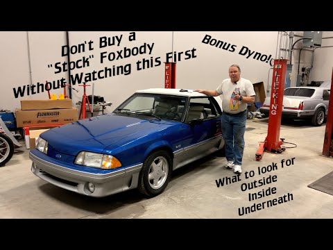 What You Need to Know Before Buying a "Stock" Foxbody Mustang