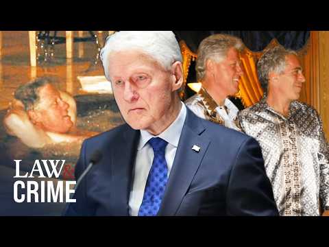 Bill Clinton Explains 'Shocking' Epstein Hot Tub Photos