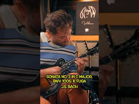 Chris Thile on playing Bach ￼#bach #mandolin #music #shorts