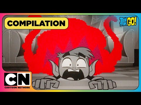 ⭐️ NEW Season 9 EPISODE ⭐️ Teen Titans Get EATEN?!? 🎃👿 | Halloween Special | Compilation