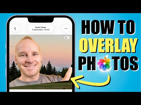 iPhone PHOTOS can do THIS   Overlay Photos with this Shortcut