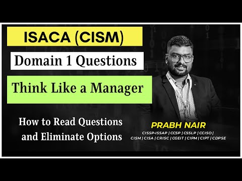 Expert CISM Domain 1 Practice Questions for 2023 That Will Ensure Your Exam Success