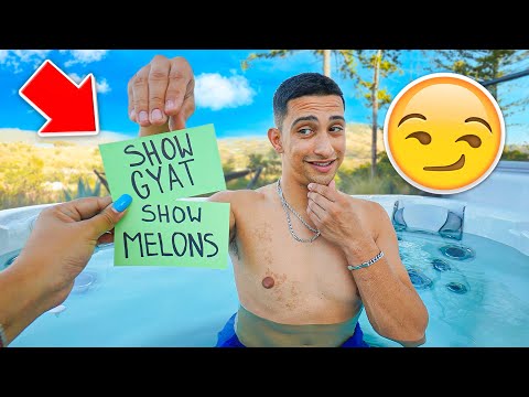 Letting My Fiance Decide Our HOT TUB Date! *Gets Juicy*