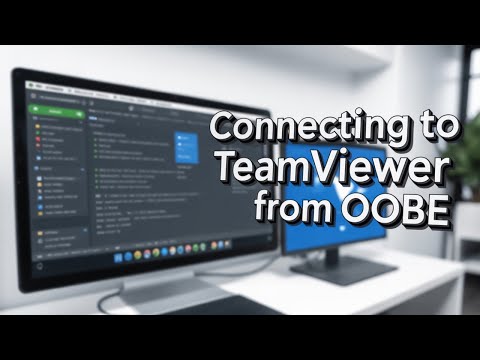 How to connect to TeamViewer on a Brand New Windows PC