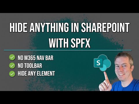 Learn How to Hide Anything in SharePoint Online with SPFx!