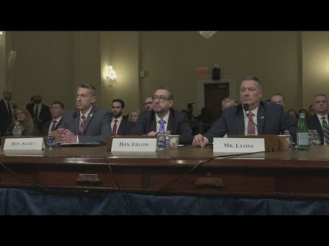 LIVE HEARING:  DHS immigration chiefs face questions on enforcement, protests and shootings