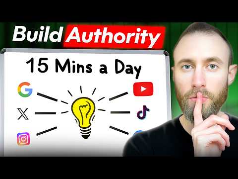 The Secret Algorithm: Build Authority in 15 Minutes a Day