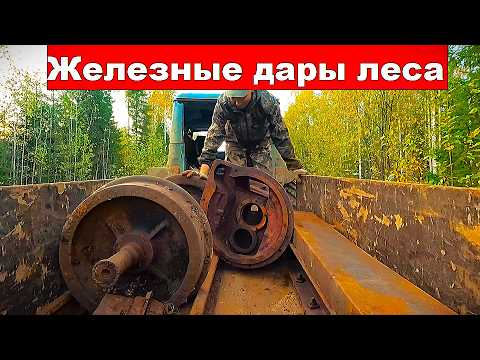 Брошенный в ТАЙГЕ МЕТАЛЛ  Вывез очередную партию железа